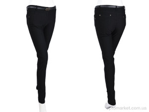 Брюки жіночі 2667 (08954) black BSZZ чорний  оптом от Optomarket