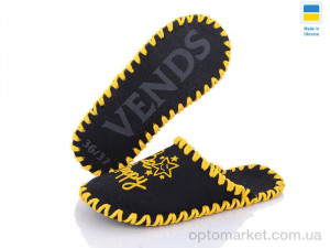 Капці унісекс 266W чорні Vends чорний  оптом от Optomarket
