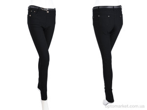 Брюки жіночі 2676 (08954) black BSZZ чорний  оптом от Optomarket