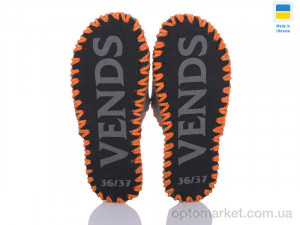 Капці жіночі 267W сірий Vends сірий оптом от Optomarket