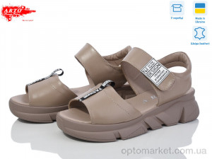 Купить Босоніжки жіночі 269 латте ARTO бежевий