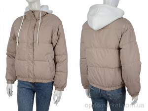 Куртка жіночі 270 d.beige TurnHug бежевий  оптом от Optomarket