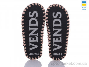 Капці жіночі 271 бордовий Vends бордовий  оптом от Optomarket