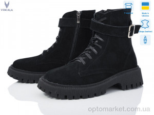 Купить Черевики жіночі 27101 ч.з.VL-A4 ч. демі Viscala чорний