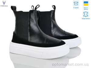 Купить Черевики жіночі 27119 ч.к.VL26б Viscala чорний
