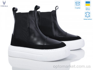 Купить Черевики жіночі 27119 ч.ш.VL-216 б. демі Viscala чорний