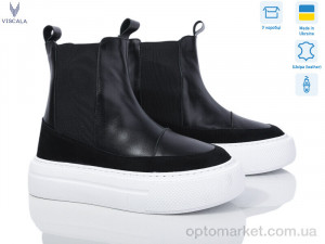Купить Черевики жіночі 27119 ч.ш.VL-216 б. зима Viscala чорний