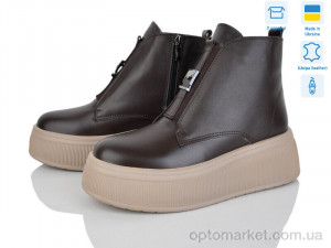 Купить Черевики жіночі 27142K-6M Ailinda коричневий