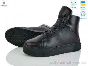 Купить Черевики жіночі 27216 ч.VLZ А4ч.к. Viscala чорний