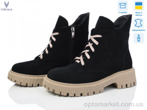 Купить Черевики жіночі 27216VL ч.з. A4беж. зима Viscala чорний