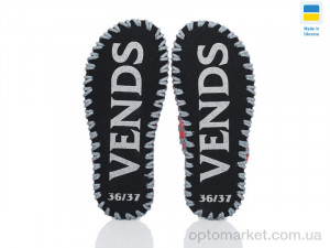 Капці жіночі 276W червоний Vends червоний  оптом от Optomarket
