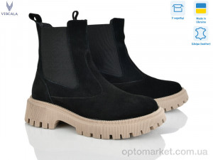 Купить Черевики жіночі 27906 ч.VLZ А4 беж ч.з. Viscala чорний