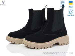 Купить Черевики жіночі 27906VL ч.з. A4беж. зима Viscala чорний