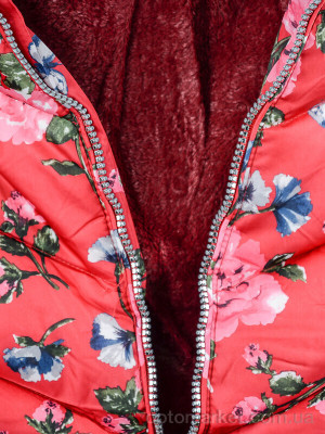 Куртка дитячі 2792-8 red Мир червоний  оптом от Optomarket