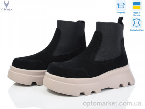 Купить Черевики жіночі 27927 чорн-беж з. Viscala чорний