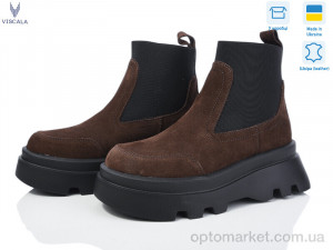 Купить Черевики жіночі 27927 шокол. з. Viscala коричневий