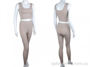 Спортивний костюм жіночі 2885-4 beige Sysbasic бежевий  оптом от Optomarket