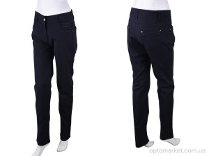 Брюки жіночі 2925-1 (08954) navy BSZZ синій  оптом от Optomarket
