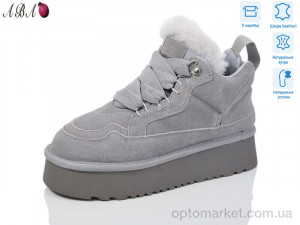 Купить Черевики жіночі 2ABA73-2-5 Hengji сірий