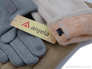 Рукавички жіночі 3-54 mix Anjela мікс  оптом от Optomarket