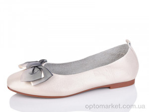 Купить Балетки жіночі 3-77A Fuguiyun бежевий