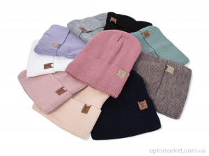 Шапка жіночі 30-03 mix L.uis Vuitton мікс  оптом от Optomarket