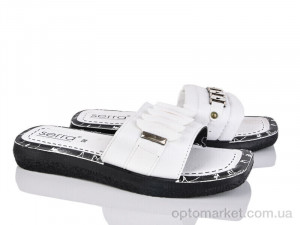 Купить Шльопанці жіночі 3001-19 міх Serra білий