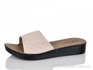 Купить Шльопанці жіночі 3001-4 beige Rita&Jamila бежевий