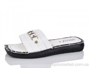 Купить Шльопанці жіночі 3001-5 white Serra білий