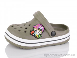Купить Крокси дитячі 3002-245A Luck Line хакі