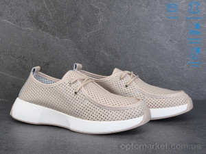 Туфлі жіночі 3003-2 Jessica бежевий оптом от Optomarket