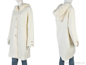 Пальто жіночі 30075 l.beige Edel бежевий  оптом от Optomarket