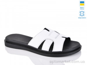 Купить Шльопанці жіночі 301 б.к. old Sali білий