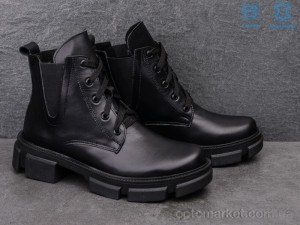 Черевики жіночі 301 кожа ч.к. Mona Lisa чорний  оптом от Optomarket