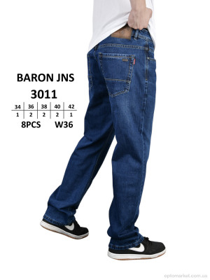 Джинси чоловічі 3011 Baronjns синій  оптом от Optomarket