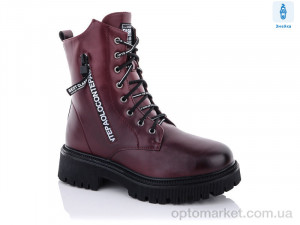 Купить Ботинки женские 302-3 Nasite бордовый
