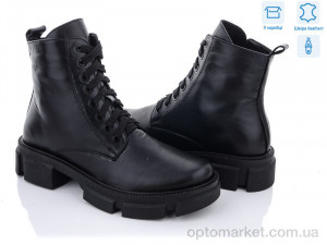 Купить Черевики жіночі 302 кожа Mona Lisa чорний