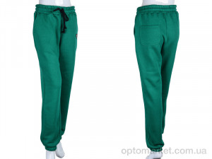 Спортивні штани жіночі 3025 green P.ada зелений оптом от Optomarket