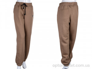 Спортивні штани жіночі 3025 l.brown P.ada коричневий  оптом от Optomarket