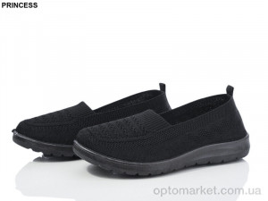 Купить Сліпони жіночі 3026-38 Princess чорний