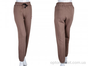 Спортивні штани жіночі 3030 brown P.ada коричневий  оптом от Optomarket