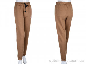 Спортивні штани жіночі 3030 l.brown P.ada коричневий  оптом от Optomarket