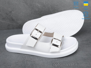 Шльопанці жіночі 307-8 Ailinda білий оптом от Optomarket