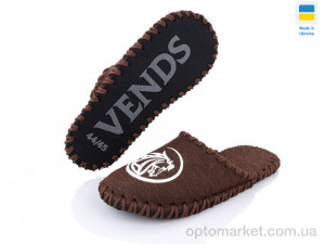Капці чоловічі 308 коричневий Vends коричневий  оптом от Optomarket
