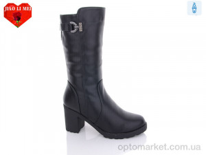 Купить Чоботи жіночі 309 Jiao Li Mei чорний