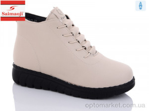 Купить Черевики жіночі 3101-5 Saimaoji бежевий