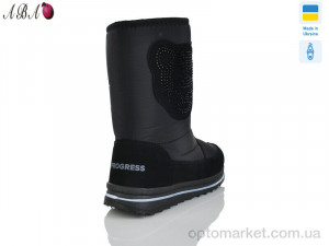 Чоботи жіночі 3106 чорний Progress чорний  оптом от Optomarket