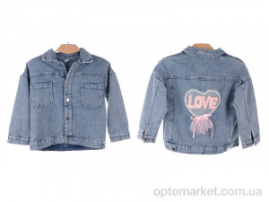 Куртка дитячі 3113-18401 blue Xiaozhuzhudengdeng синій оптом от Optomarket