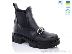 Купить Черевики жіночі 312 черн. кожа Mona Lisa чорний