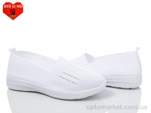 Купить Сліпони жіночі 313-2 Jiao Li Mei білий